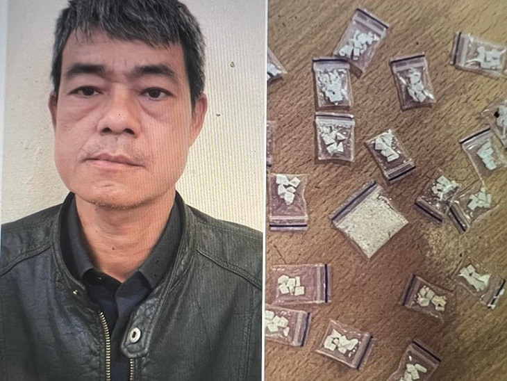 Bắt tại chỗ người đàn ông mang ma tuý vào phố đi bộ tiêu thụ - Ảnh 2.