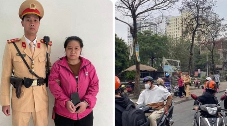Bắt tại chỗ “nữ quái” cướp điện thoại giữa phố - Ảnh 2.