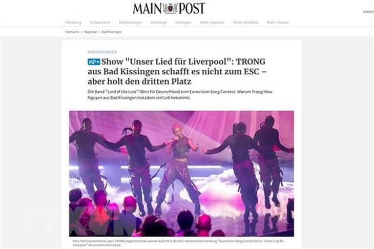 Trọng Hiếu làm nên lịch sử khi vào chung kết Eurovision Song Contest - Ảnh 1. Trọng Hiếu làm nên lịch sử khi vào chung kết Eurovision Song Contest - Ảnh 1.