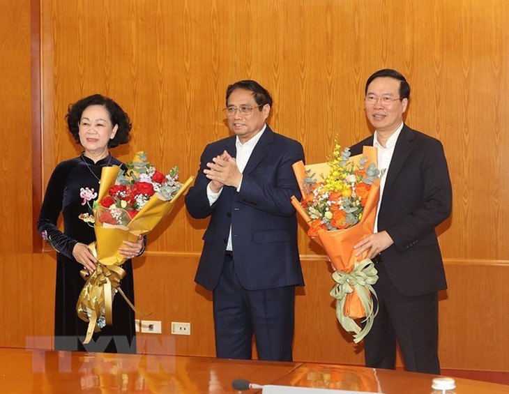 Bà Trương Thị Mai giữ chức Thường trực Ban Bí thư khóa XIII - Ảnh 7. Bà Trương Thị Mai giữ chức Thường trực Ban Bí thư khóa XIII - Ảnh 7.