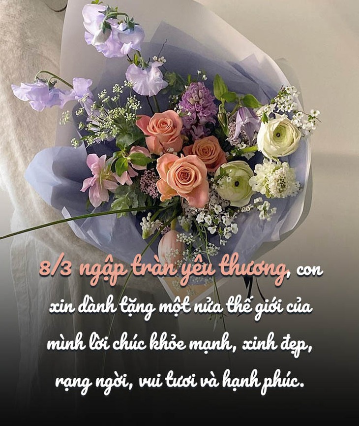Những câu caption, status ngày 8/3 hay nhất dành cho mọi đối tượng - Ảnh 1.