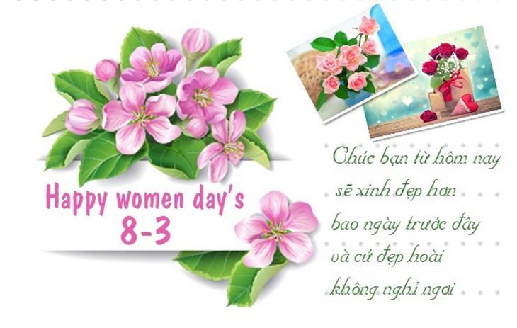 Những mẫu thiệp chúc mừng ngày 8/3 online đẹp nhất - Ảnh 13. Những mẫu thiệp chúc mừng ngày 8/3 online đẹp nhất - Ảnh 13.