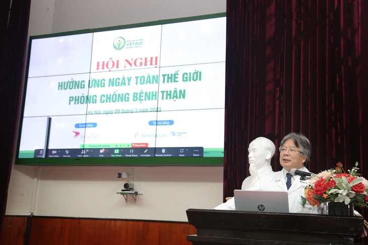 Khoảng 800.000 người Việt Nam bị suy thận giai đoạn cuối  - Ảnh 1.