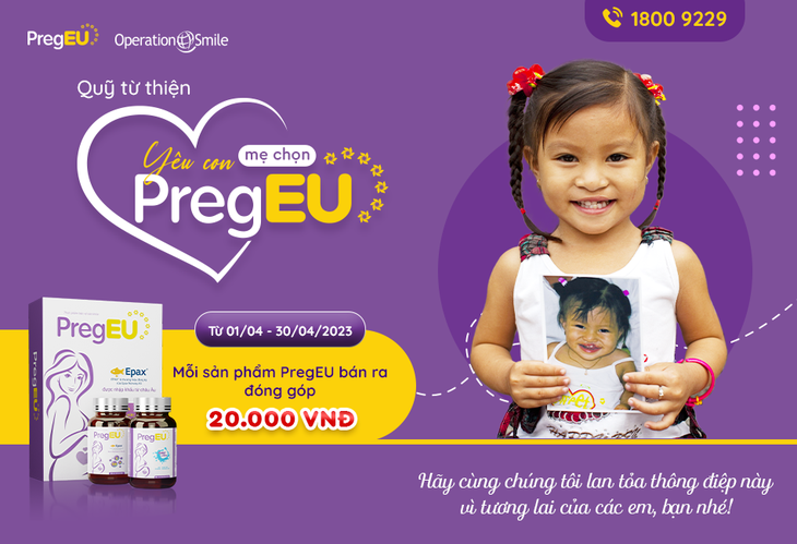 Phát động chiến dịch "Yêu con, mẹ chọn PregEU" - mang nụ cười tới cho trẻ hở môi, hàm ếch - Ảnh 3.