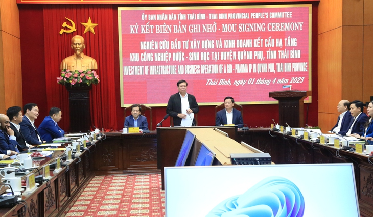 Thái Bình sắp có Khu công nghiệp Dược – Sinh học với vốn đầu tư lên đến 3.600 tỷ đồng - Ảnh 1.