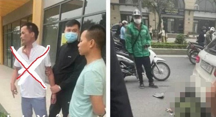 Khởi tố lái xe taxi đâm nhân viên bảo vệ về tội giết người - Ảnh 2. Khởi tố lái xe taxi đâm nhân viên bảo vệ về tội giết người - Ảnh 2.