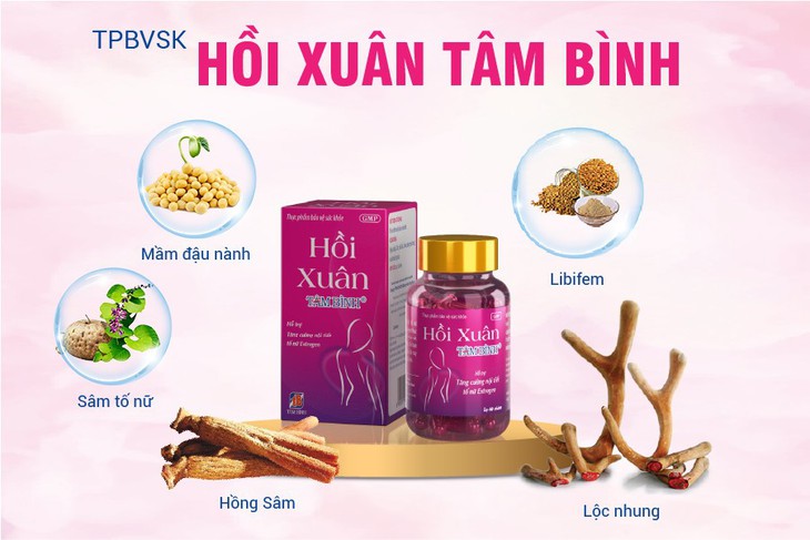 Hồi Xuân Tâm Bình - Kết hợp bộ 3 thảo dược nội tiết và bộ đôi "thượng dược" ngàn năm - Ảnh 1.