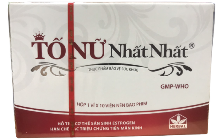 Cảnh báo về TPBVSK Tố nữ Nhất Nhất vi phạm quy định quảng cáo trên một số website