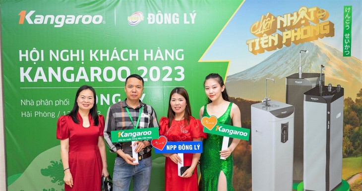 Kangaroo giới thiệu máy lọc nước hydrogen 2023 tại Hải Phòng - Ảnh 4.