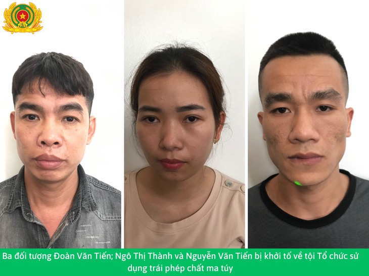 Khởi tố nhóm đối tượng 'mở tiệc' ma tuý trong nhà nghỉ - Ảnh 1.