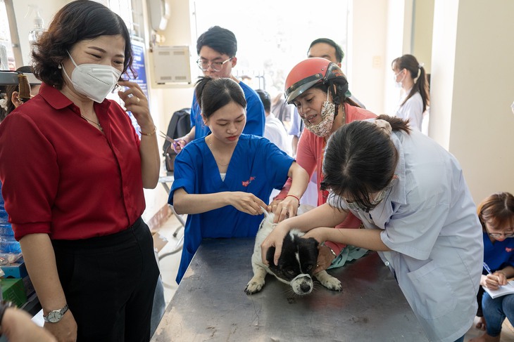 Long An đẩy lùi bệnh dại với chương trình “Tiêm phòng dại vì cộng đồng” - Ảnh 1. Long An đẩy lùi bệnh dại với chương trình “Tiêm phòng dại vì cộng đồng” - Ảnh 1.