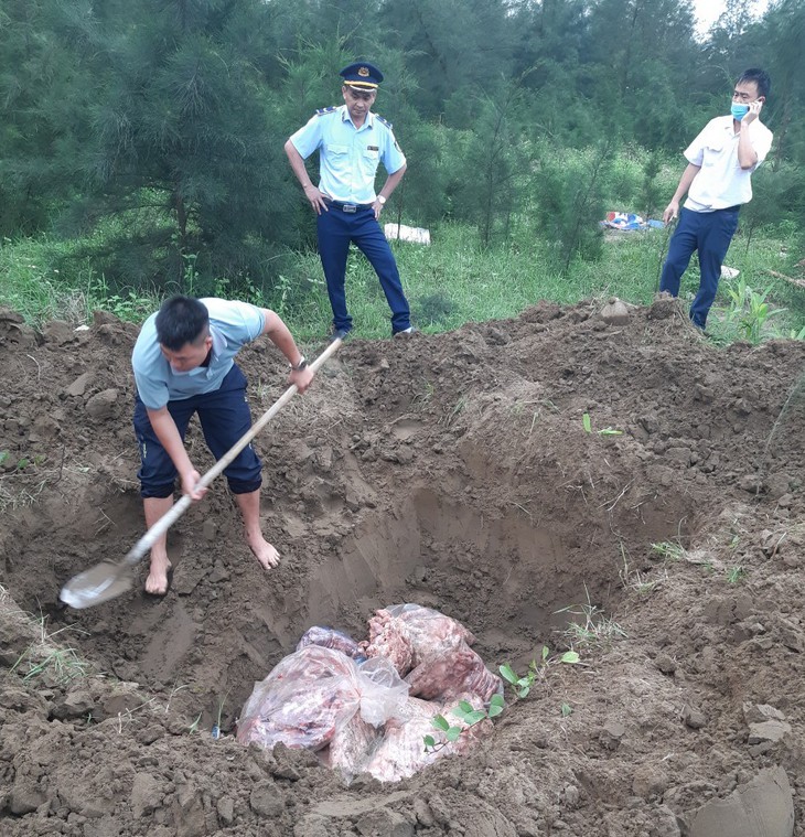 Xử phạt 30 triệu và buộc tiêu hủy 6 tạ cổ, cánh gà đông lạnh không rõ nguồn gốc xuất xứ - Ảnh 3. Xử phạt 30 triệu và buộc tiêu hủy 6 tạ cổ, cánh gà đông lạnh không rõ nguồn gốc xuất xứ - Ảnh 3.