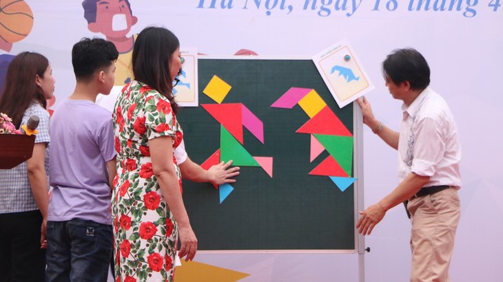Ngôi trường đặc biệt tổ chức ngày hội văn hóa thể thao cho học sinh - Ảnh 7.