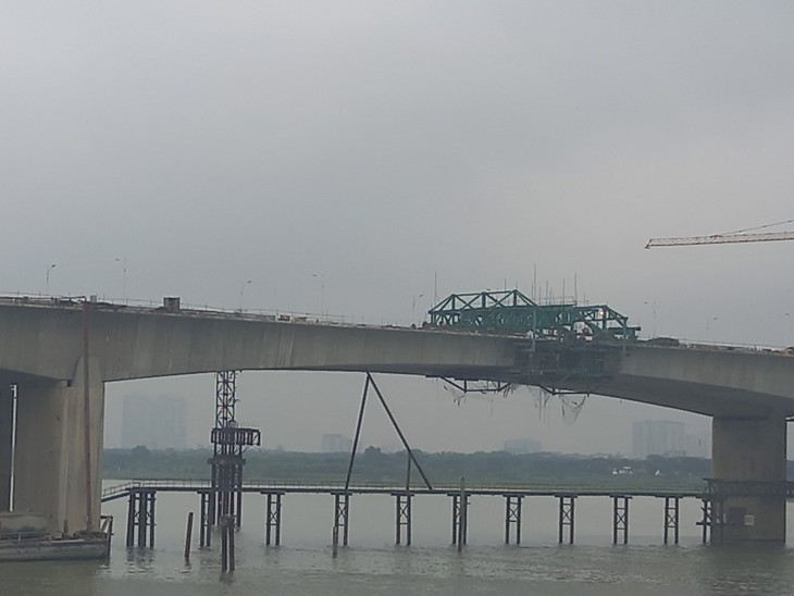 Cầu Vĩnh Tuy 2 chính thức "chốt" thời điểm hợp long - Ảnh 2.