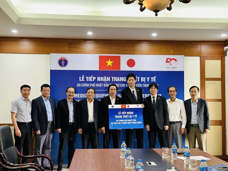 Bàn giao đợt 1 trang thiết bị y tế của Chính phủ Nhật Bản cho 4 bệnh viện Trung ương - Ảnh 3. Bàn giao đợt 1 trang thiết bị y tế của Chính phủ Nhật Bản cho 4 bệnh viện Trung ương - Ảnh 3.