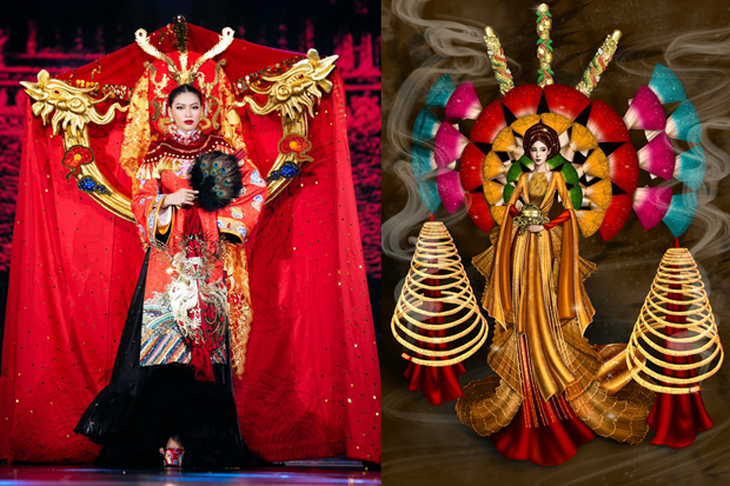 Lộ diện những thiết kế dân tộc ấn tượng tại Miss Grand Vietnam 2023 - Ảnh 5. Lộ diện những thiết kế dân tộc ấn tượng tại Miss Grand Vietnam 2023 - Ảnh 5.