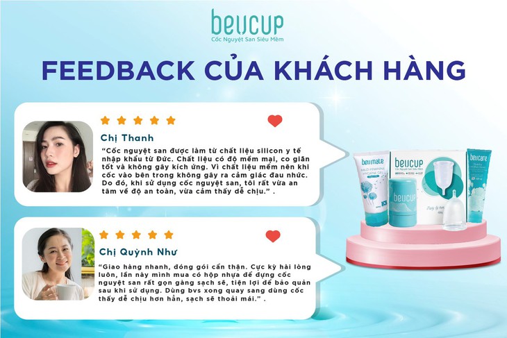 Khách hàng nói gì về sản phẩm cốc nguyệt san? - Ảnh 2.