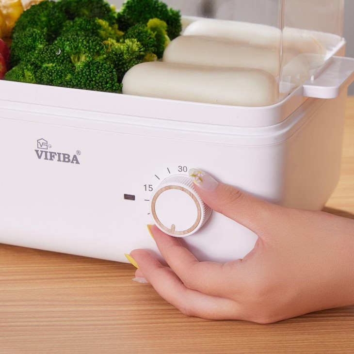 Nồi điện hấp cách thuỷ Yoshi VIFIBA - xu hướng lành mạnh mới - Ảnh 2.