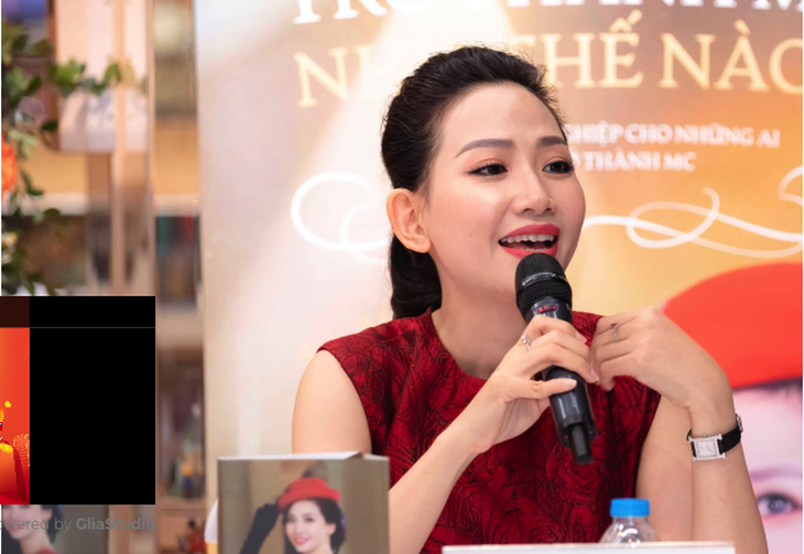 MC Mỹ Vân - Người đầu tiên ra mắt sách về nghề MC, hé lộ bí quyết trở thành MC chuyên nghiệp - Ảnh 1.