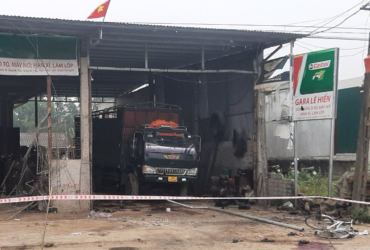 Thông tin mới vụ nổ ở gara khiến 6 người thương vong - Ảnh 2. Thông tin mới vụ nổ ở gara khiến 6 người thương vong - Ảnh 2.
