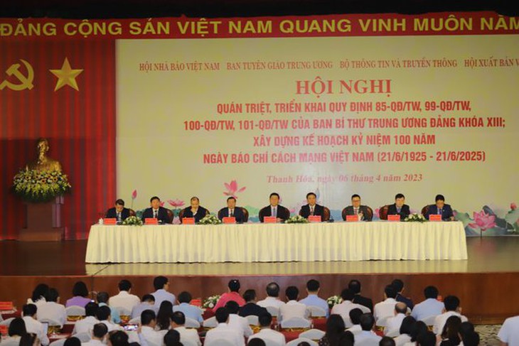Quán triệt, triển khai Quy định của Ban Bí thư về công tác báo chí - xuất bản - Ảnh 1. Quán triệt, triển khai Quy định của Ban Bí thư về công tác báo chí - xuất bản - Ảnh 1.