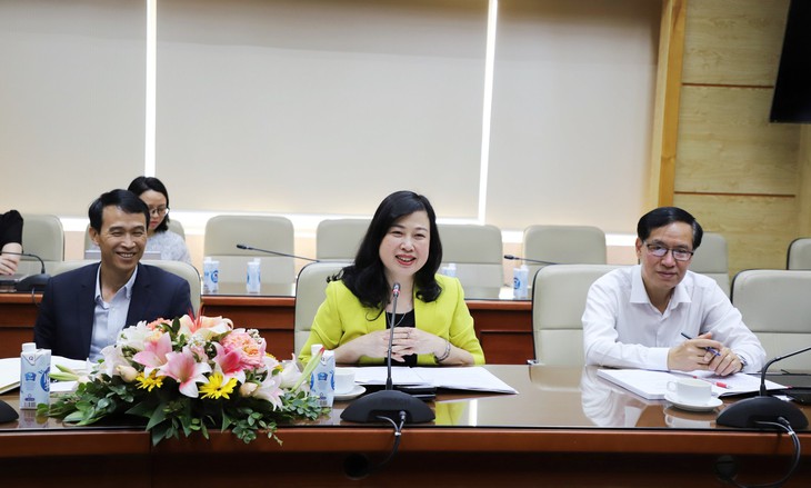 Bộ trưởng Đào Hồng Lan nêu 6 nội dung y tế Việt Nam mong muốn WHO hỗ trợ, đồng hành - Ảnh 1. Bộ trưởng Đào Hồng Lan nêu 6 nội dung y tế Việt Nam mong muốn WHO hỗ trợ, đồng hành - Ảnh 1.