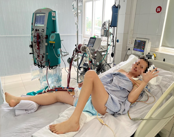 Bệnh viện HNĐK Nghệ An: Cứu sống bệnh nhân viêm cơ tim cấp biến chứng sốc tim - Ảnh 2. Bệnh viện HNĐK Nghệ An: Cứu sống bệnh nhân viêm cơ tim cấp biến chứng sốc tim - Ảnh 2.