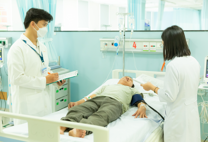 Bệnh viện Quân y 175 đạt tiêu chuẩn kim cương trong điều trị đột quỵ cấp - Ảnh 1.
