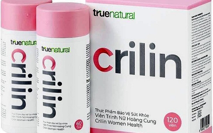 Viên Trinh Nữ Hoàng Cung Crilin Women Health quảng cáo sai sự thật trên một số website