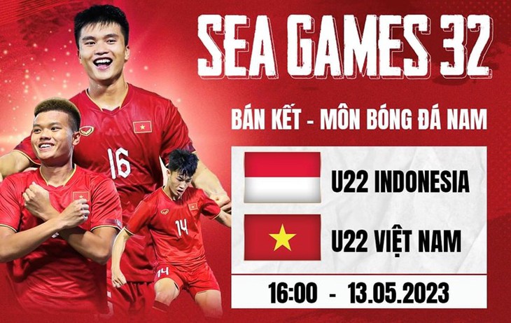 Lịch thi đấu bóng đá SEA Games 32 hôm nay (ngày 13/5): U22 Việt Nam quyết chiến U22 Indonesia - Ảnh 1. Lịch thi đấu bóng đá SEA Games 32 hôm nay (ngày 13/5): U22 Việt Nam quyết chiến U22 Indonesia - Ảnh 1.