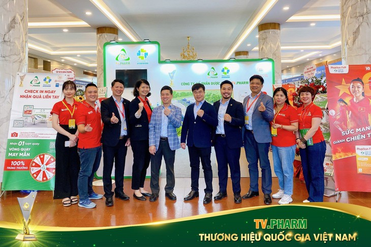 Triển lãm quốc tế chuyên ngành Y Dược Việt Nam 2023: Dược phẩm TV.PHARM thu hút khách hàng trong nước và quốc tế - Ảnh 2. Triển lãm quốc tế chuyên ngành Y Dược Việt Nam 2023: Dược phẩm TV.PHARM thu hút khách hàng trong nước và quốc tế - Ảnh 2.