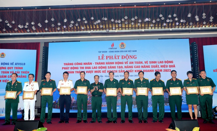 Công đoàn PV GAS được vinh danh tại Lễ phát động Tháng Công nhân năm 2023 của ngành Dầu khí - Ảnh 4.