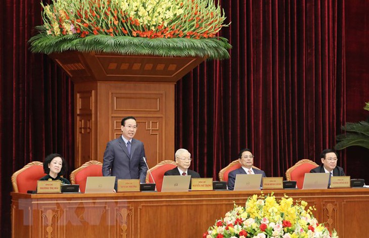 Khai mạc Hội nghị giữa nhiệm kỳ Ban Chấp hành TW Đảng khóa XIII - Ảnh 10. Khai mạc Hội nghị giữa nhiệm kỳ Ban Chấp hành TW Đảng khóa XIII - Ảnh 10.