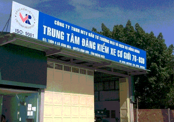 Khởi tố Giám đốc và Phó giám đốc một trung tâm đăng kiểm ở Quảng Ngãi - Ảnh 1.