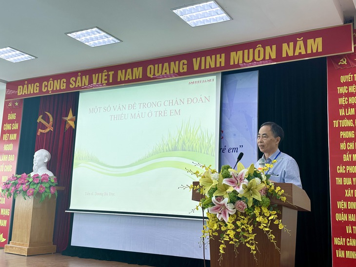 Chuyên gia huyết học tư vấn cách nhận biết trẻ thiếu máu dinh dưỡng - Ảnh 1.
