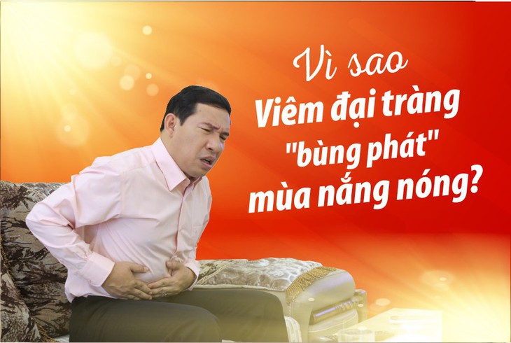 Vì sao viêm đại tràng dễ bùng phát vào mùa hè? - Ảnh 1.