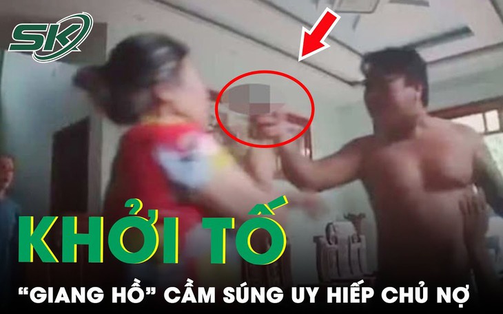 Khởi tố và bắt tạm giam “giang hồ” xăm trổ đến nhà con nợ bắn súng loạn xạ
