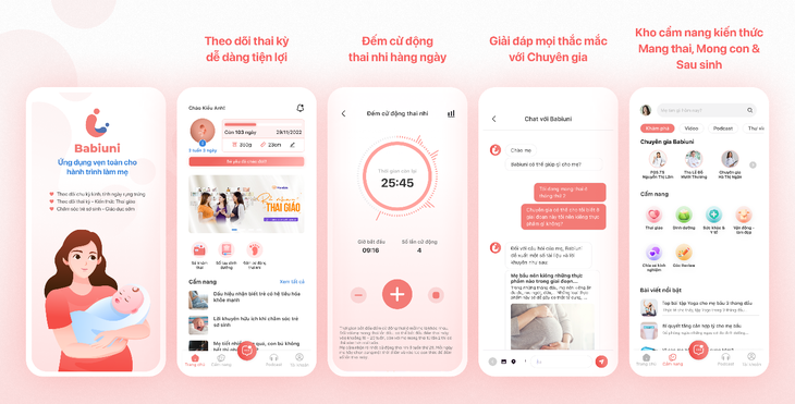 Top 6 app theo dõi thai kỳ được mẹ bầu tin tưởng - Ảnh 2.