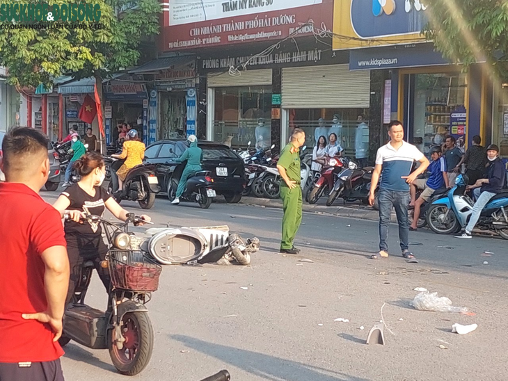 Thông tin mới nhất vụ "ô tô điên" gây tai nạn liên hoàn ở TP. Hải Dương - Ảnh 2. Thông tin mới nhất vụ "ô tô điên" gây tai nạn liên hoàn ở TP. Hải Dương - Ảnh 2.