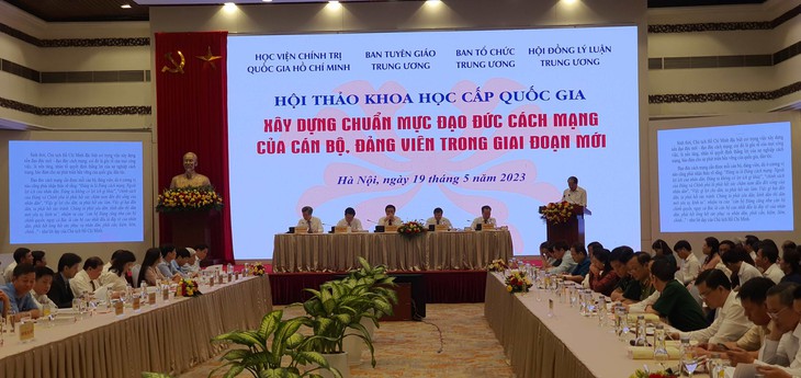 Xây dựng chuẩn mực đạo đức cách mạng của cán bộ, đảng viên trong giai đoạn mới - Ảnh 2.