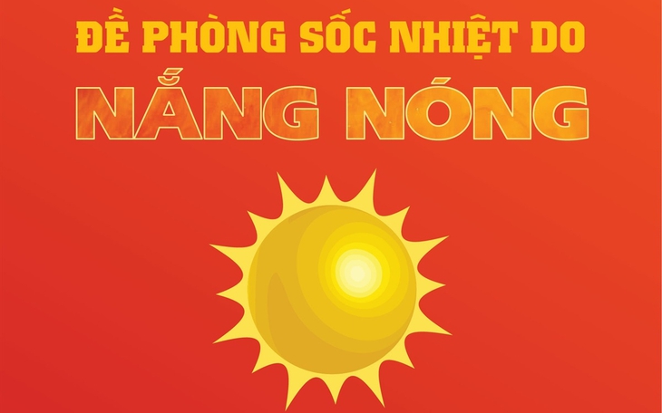 [Infographic] Đề phòng sốc nhiệt do nắng nóng