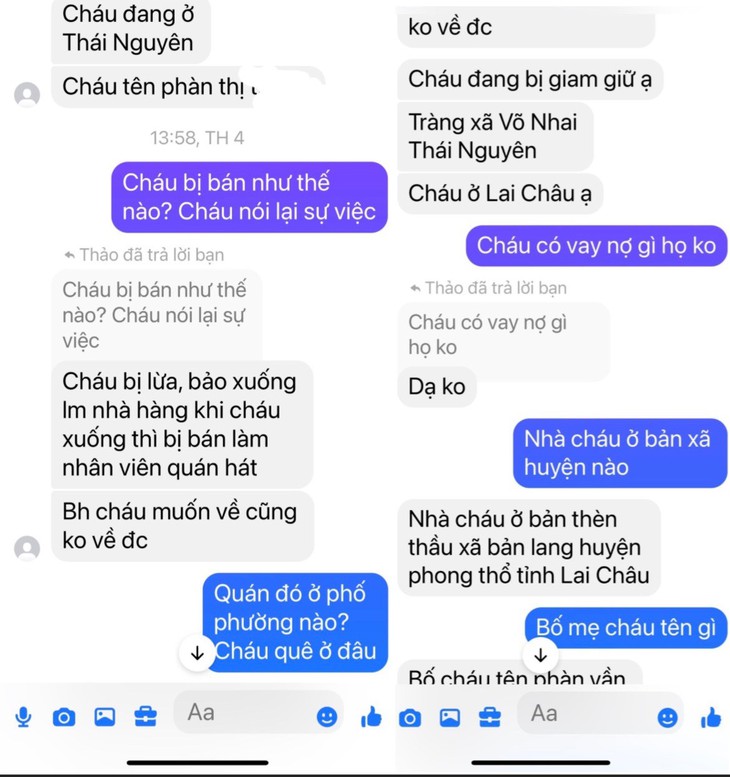 Lên mạng xã hội xin việc, thiếu nữ 15 tuổi bị bán cho quán karaoke - Ảnh 1.
