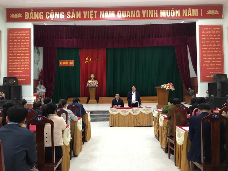 Xuân Phổ quyết tâm xây dựng thành công xã nông thôn mới kiểu mẫu nổi trội về văn hoá - Ảnh 1.