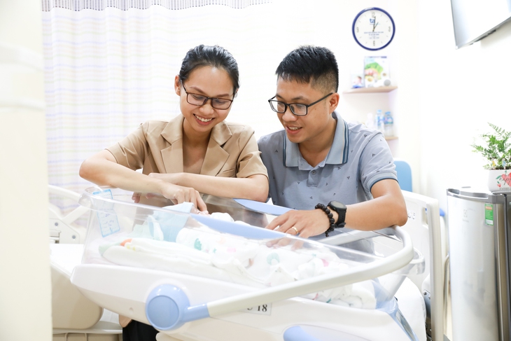 Bệnh viện Tâm Anh cứu sống em bé 6 ngày tuổi mắc dị tật tim nặng - Ảnh 1. Bệnh viện Tâm Anh cứu sống em bé 6 ngày tuổi mắc dị tật tim nặng - Ảnh 1.