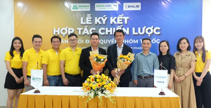Lễ ký kết hợp tác giữa Dược phẩm Herbland và Dược Đại Nam - Ảnh 2.