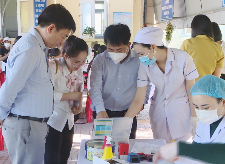 Hà Tĩnh: Đảm bảo công tác an toàn trong tiêm chủng - Ảnh 1.