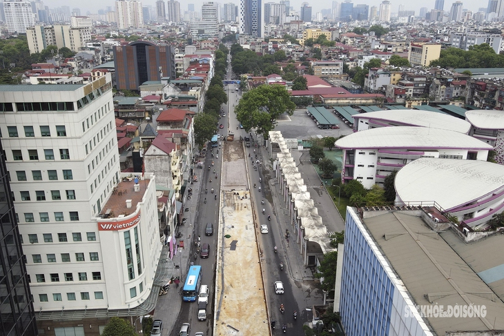 Ngắm cầu vượt chữ C tại Hà Nội trước ngày thông xe - Ảnh 2. Ngắm cầu vượt chữ C tại Hà Nội trước ngày thông xe - Ảnh 2.