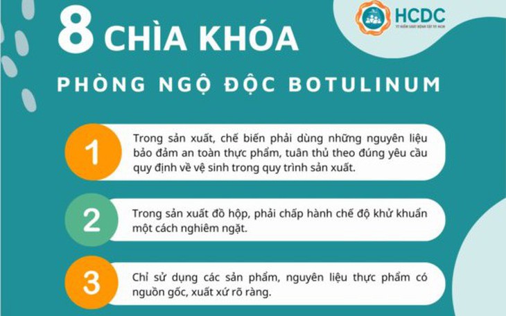 Cục An toàn thực phẩm đã liên tục "nhắc" tăng cường phòng chống ngộ độc botulinum
