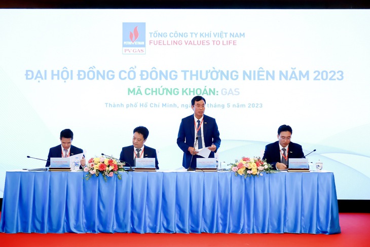 PV GAS tổ chức thành công cuộc họp Đại hội đồng cổ đông thường niên năm 2023 - Ảnh 1. PV GAS tổ chức thành công cuộc họp Đại hội đồng cổ đông thường niên năm 2023 - Ảnh 1.