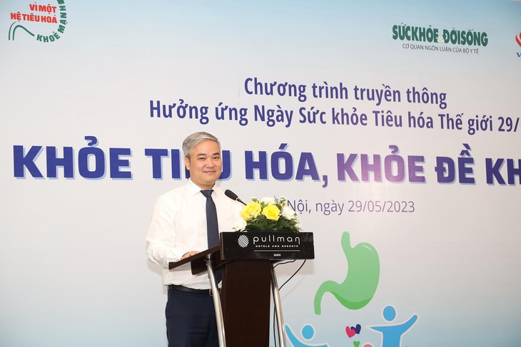 Báo Sức khoẻ & Đời sống phối hợp cùng Viện Dinh dưỡng Quốc gia tổ chức Chương trình truyền thông hưởng ứng ngày sức khoẻ tiêu hoá thế giới 29/5 - Ảnh 3.